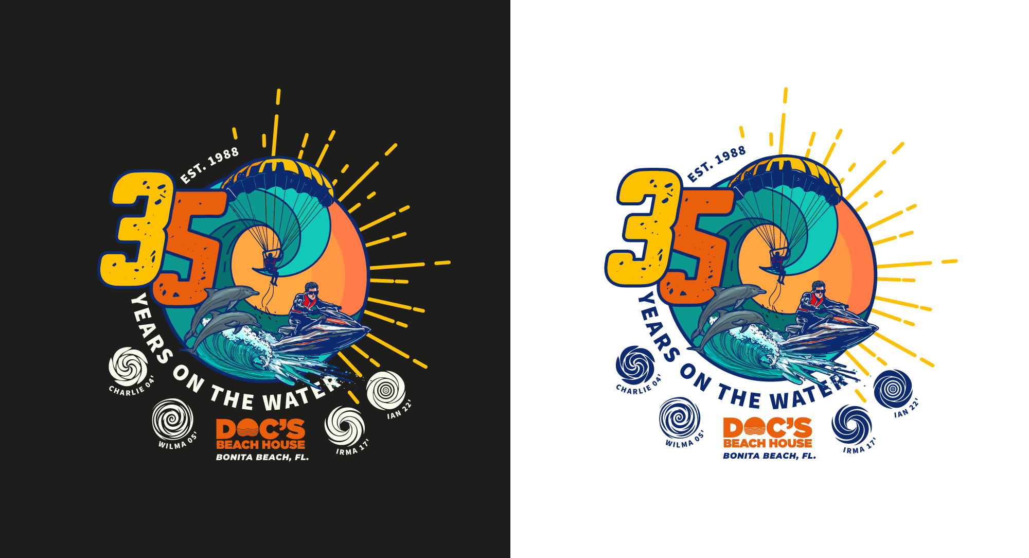 T-Shirt-Design von Sarina.dsg für Bonita Jet Ski & Parasail  | Design: #31227941