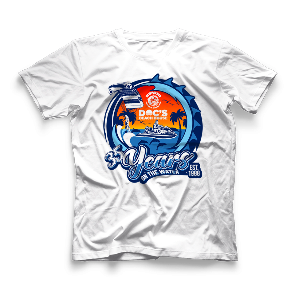 T-shirt Design by Feni:) for Bonita Jet Ski & Parasail  | Design #31214792