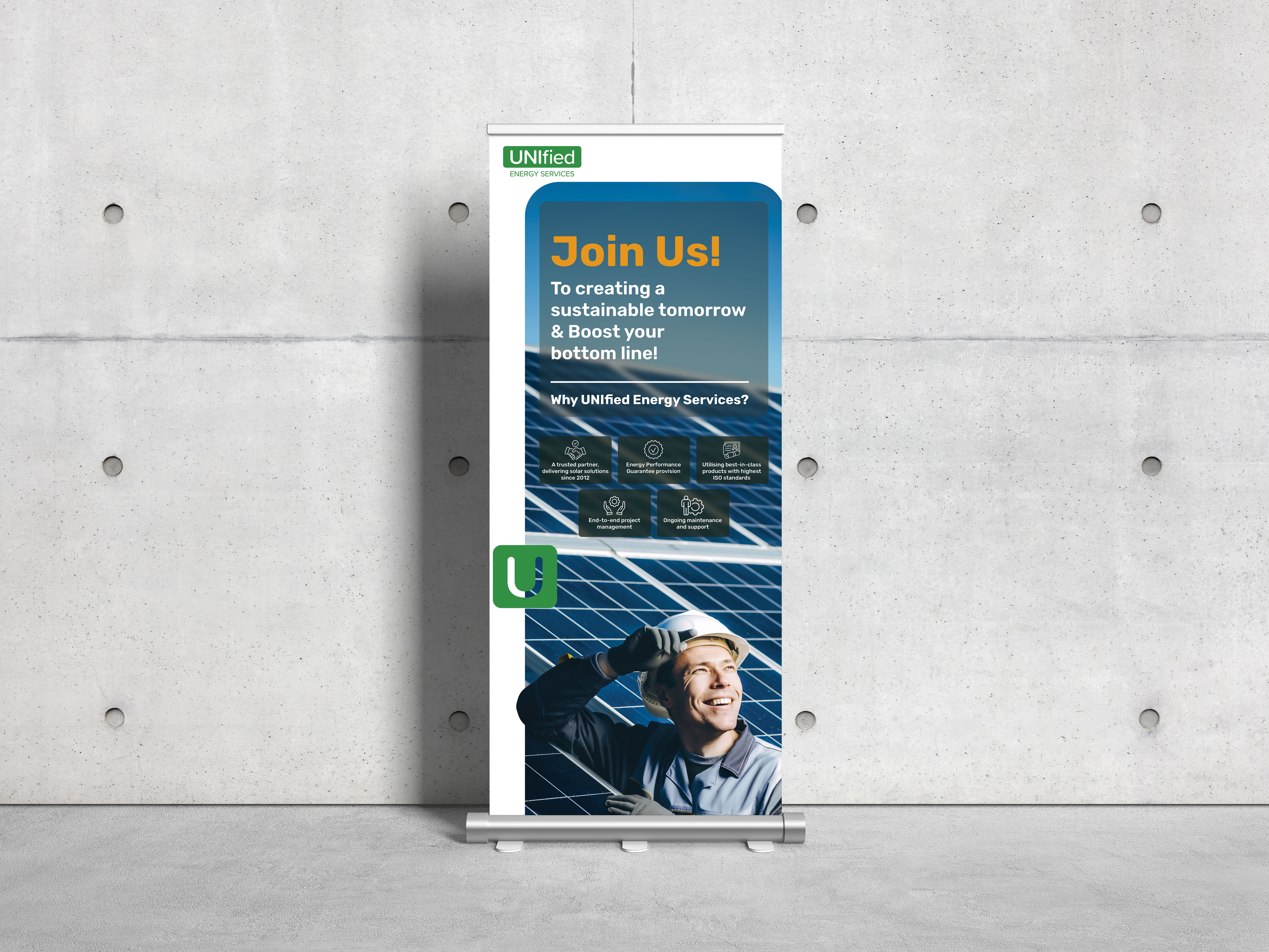 Design Graphique par AleeD pour UNIfied Energy Services | Design #31178724