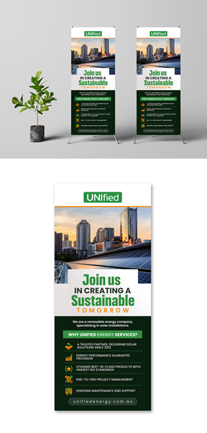 Graphic Design by debdesign for UNIfied Energy Services | Design: #31183358