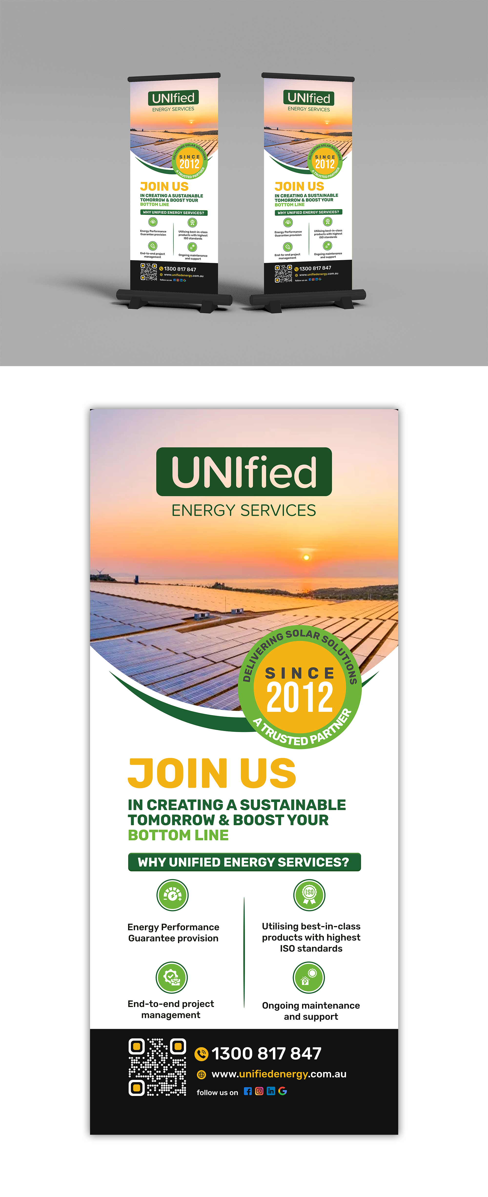 Graphic Design by debdesign for UNIfied Energy Services | Design #31183667