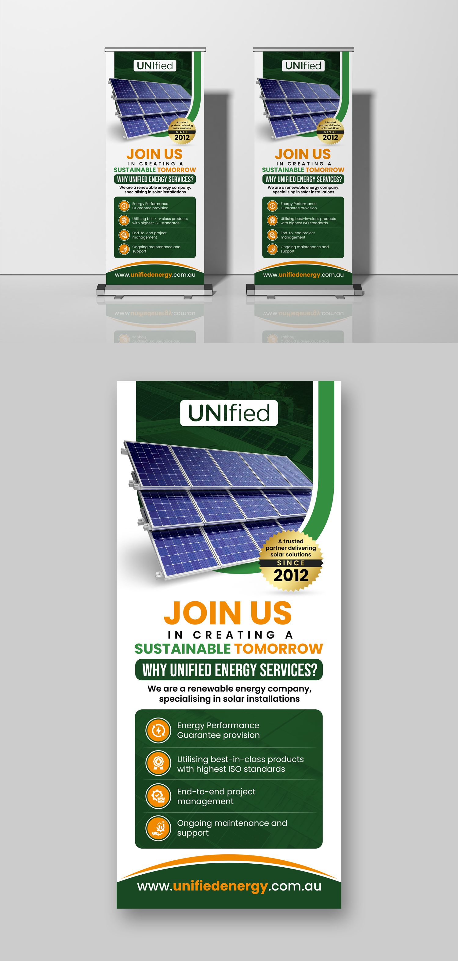 Graphic Design by debdesign for UNIfied Energy Services | Design #31185166