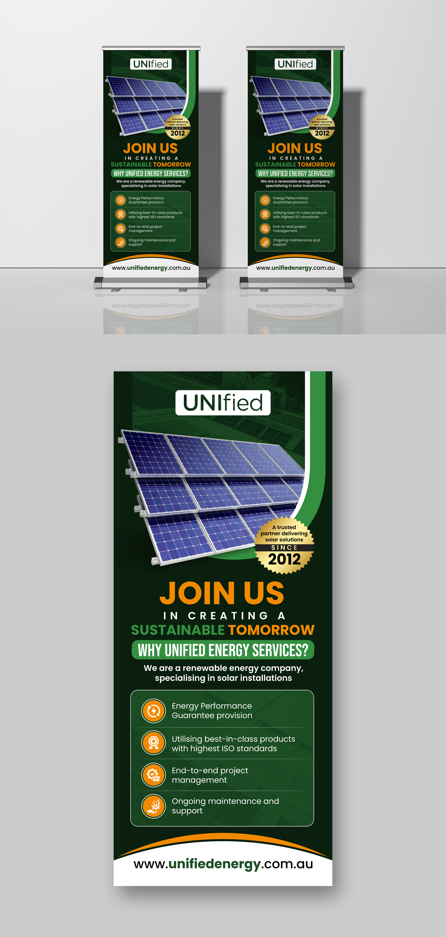 Graphic Design by debdesign for UNIfied Energy Services | Design #31185167