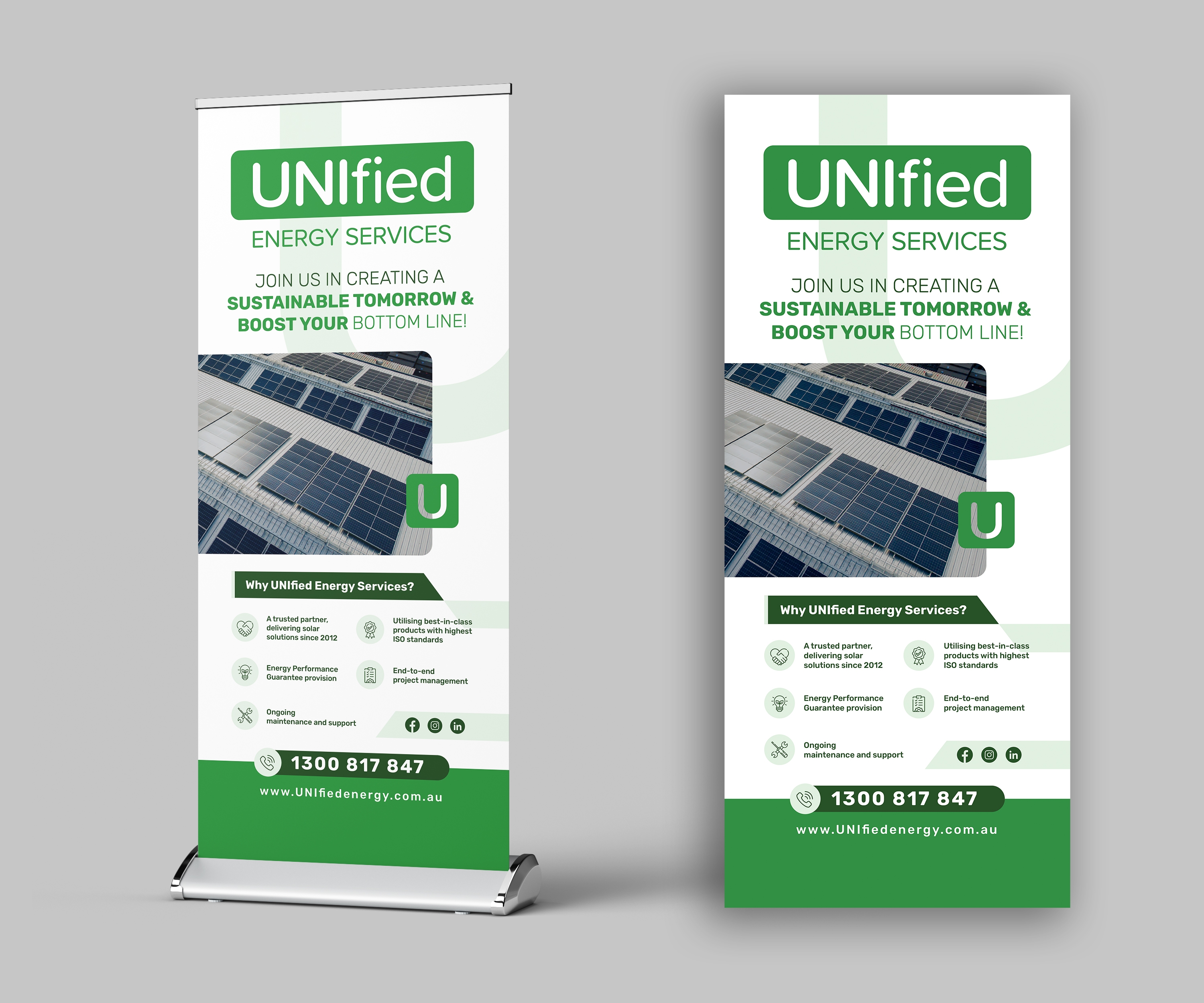 Diseño Gráfico por OwnDesign para UNIfied Energy Services | Diseño #31182441