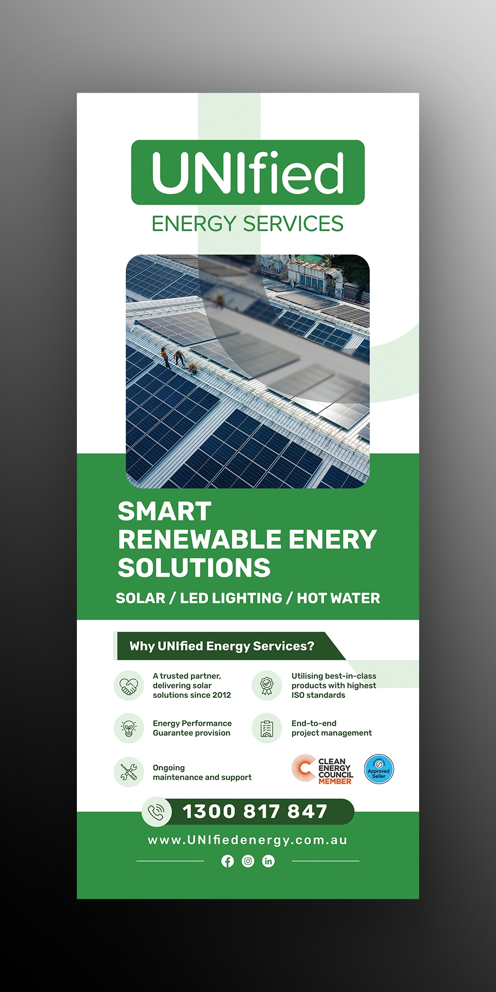 Diseño Gráfico por OwnDesign para UNIfied Energy Services | Diseño #31188863
