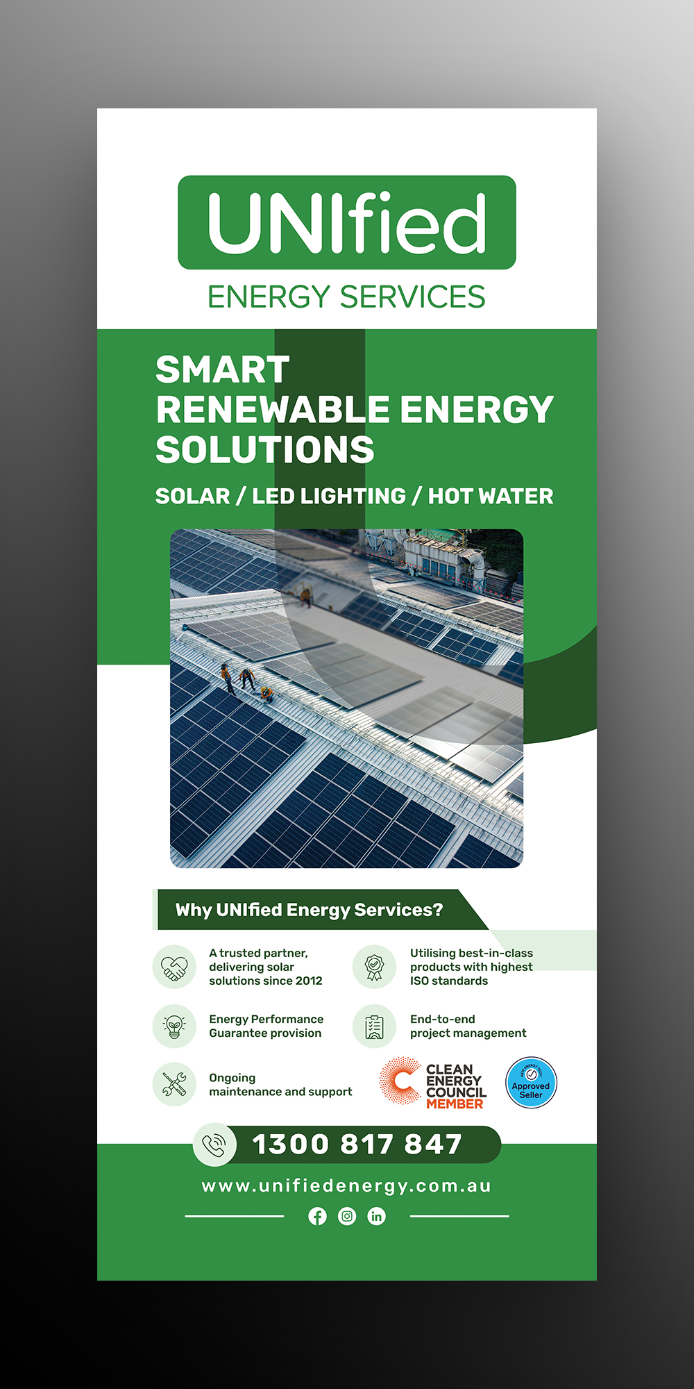 Graphic Design by OwnDesign for UNIfied Energy Services | Design #31206380