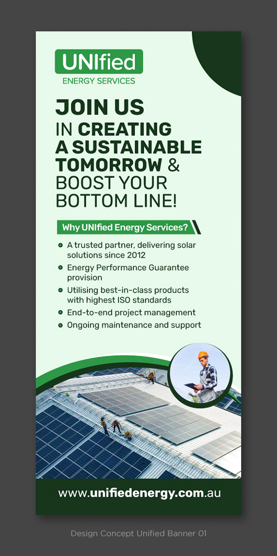 Graphic Design by D Creative for UNIfied Energy Services | Design #31184186