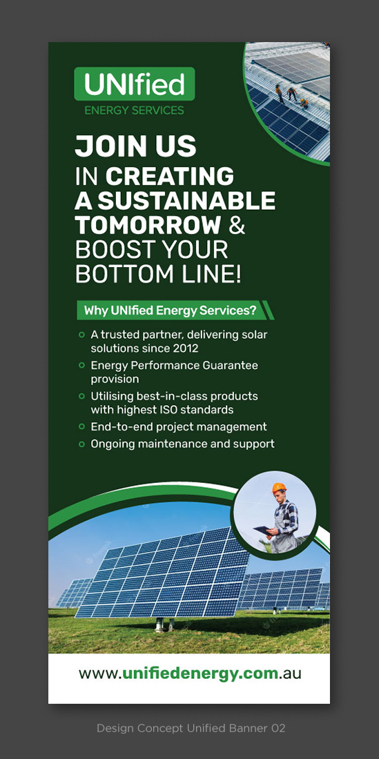 Graphic Design by D Creative for UNIfied Energy Services | Design #31184199