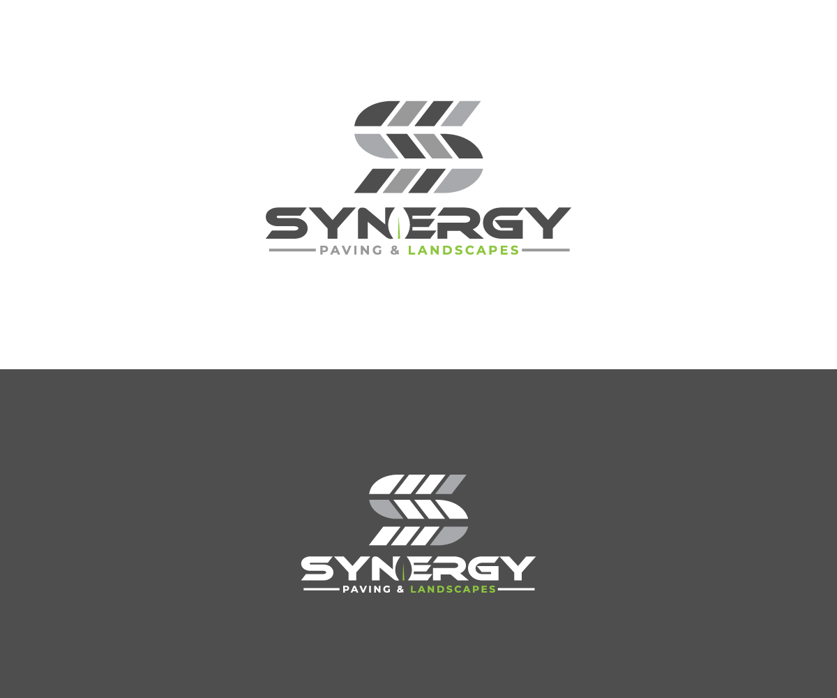 Logo Design by jonkonrad for Synergy Paving & Landscapes | Design #31180607