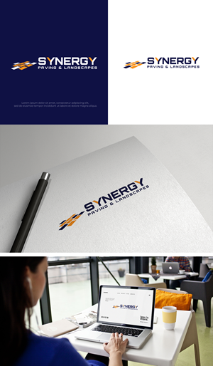 Logo-Design von Senpachie für Synergy Paving & Landscapes | Design: #31177811
