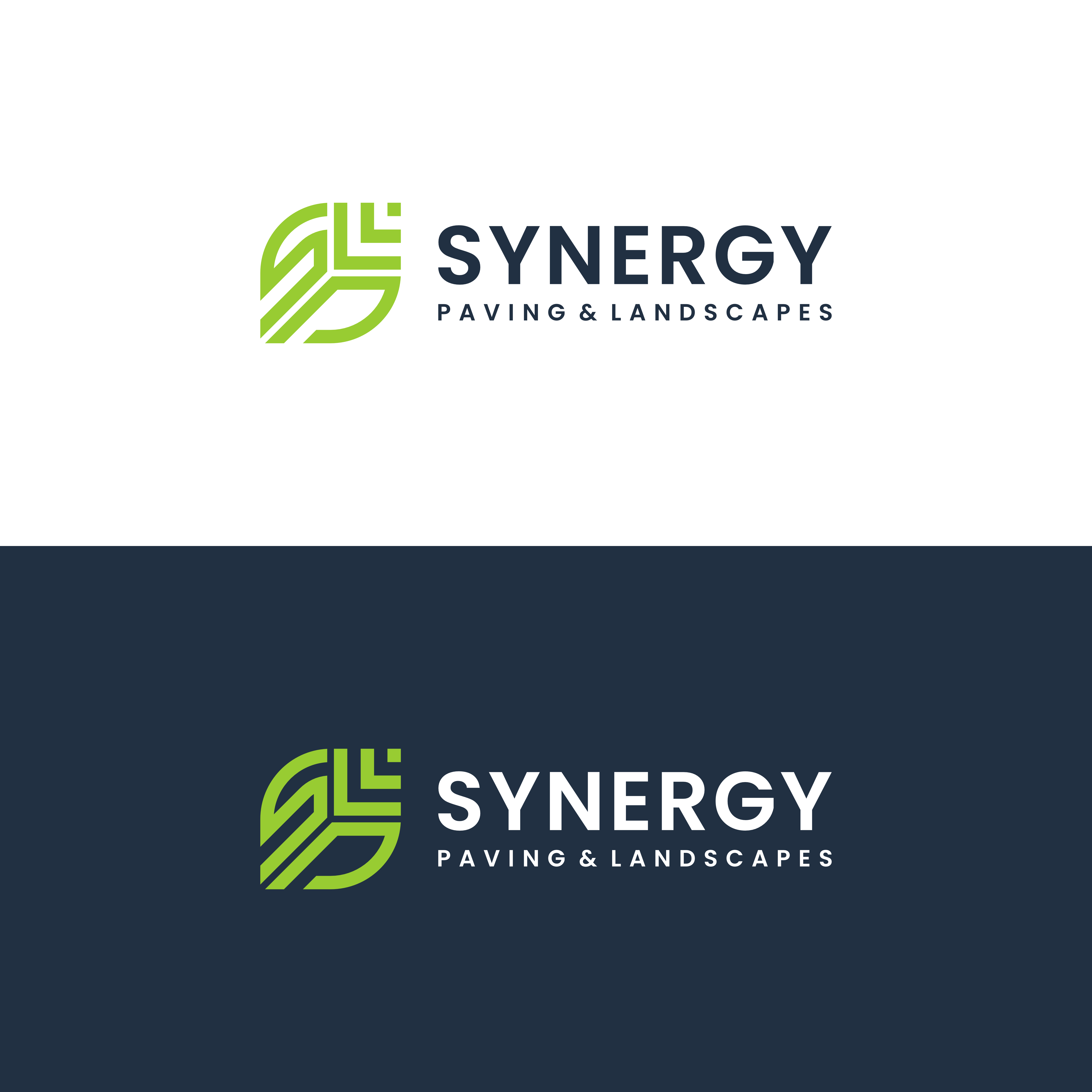 Logo-Design von Doa anakKU für Synergy Paving & Landscapes | Design #31201717