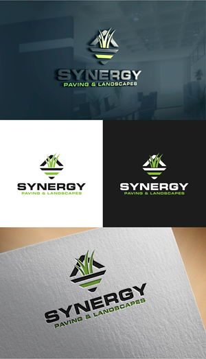 Logo-Design von RKsharma für Synergy Paving & Landscapes | Design: #31175240