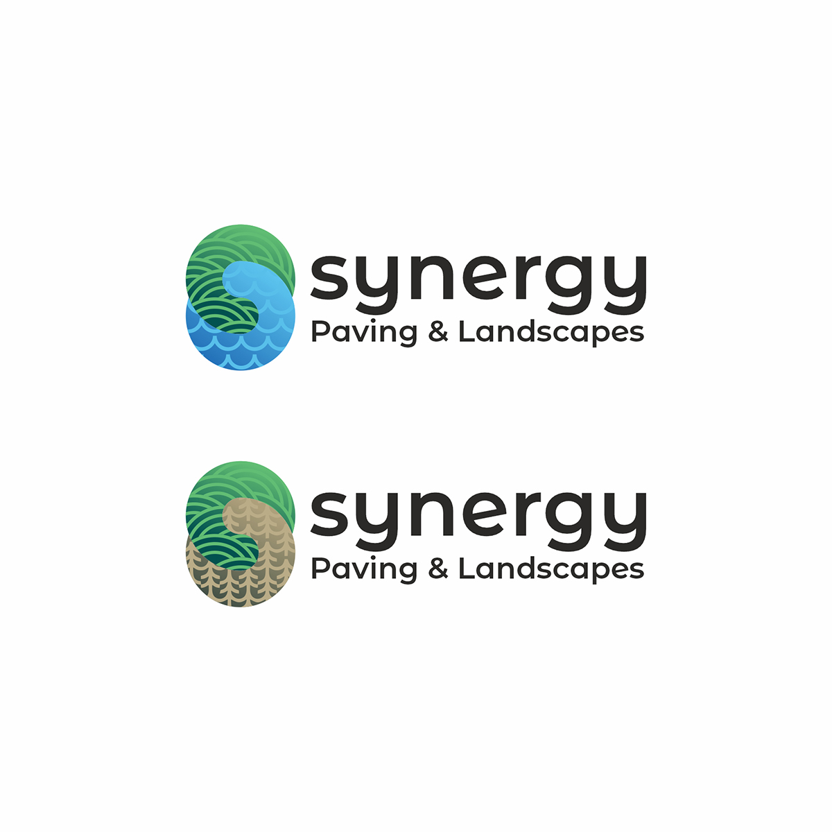 Logo-Design von MiraUkraine für Synergy Paving & Landscapes | Design #31178862