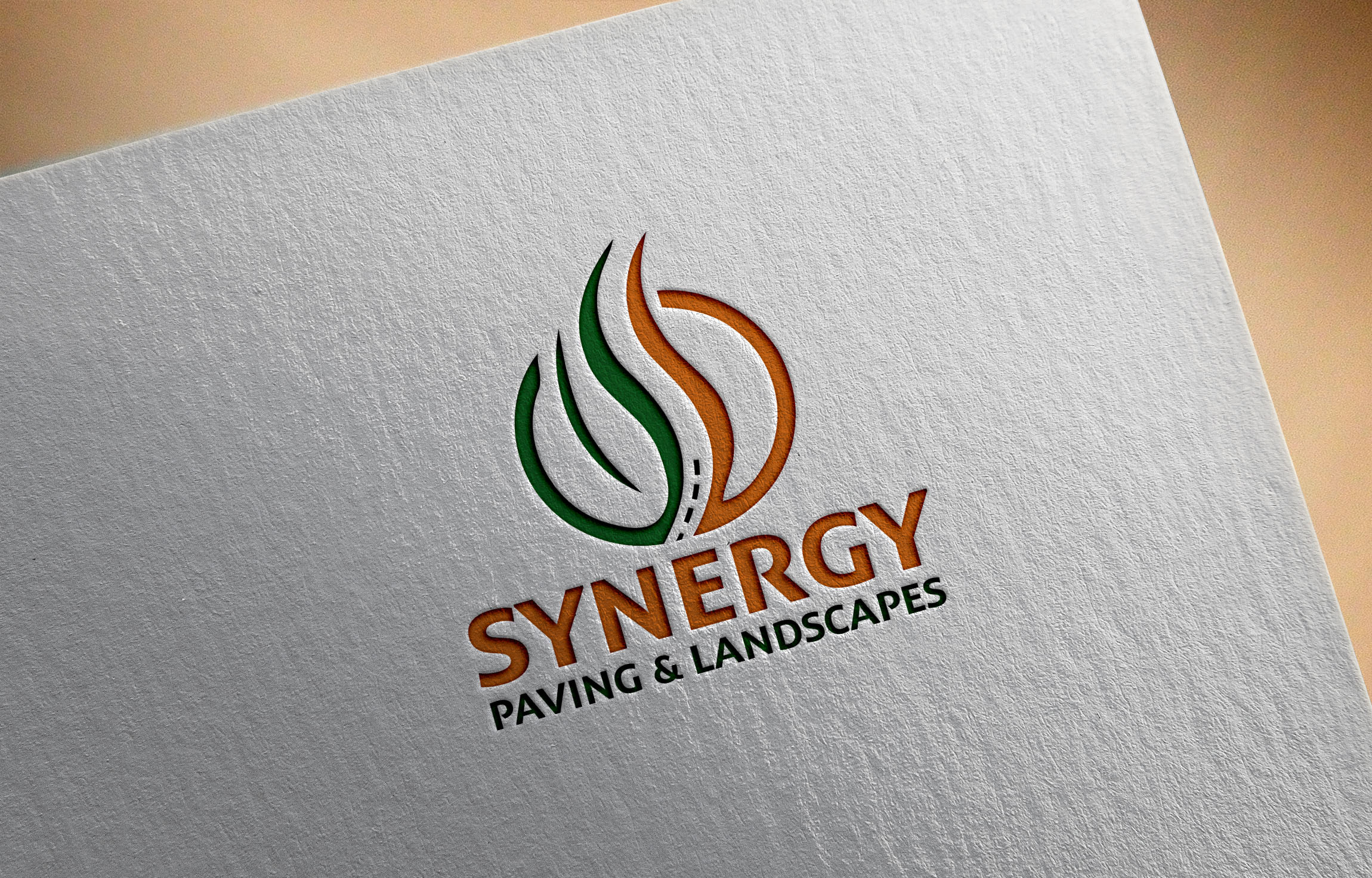 Logo Design by FarjanaTonni for Synergy Paving & Landscapes | Design #31176418
