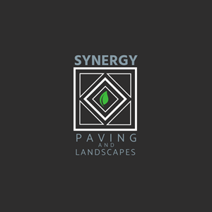Logo Design by Chas Designs for Synergy Paving & Landscapes | Design #31181838
