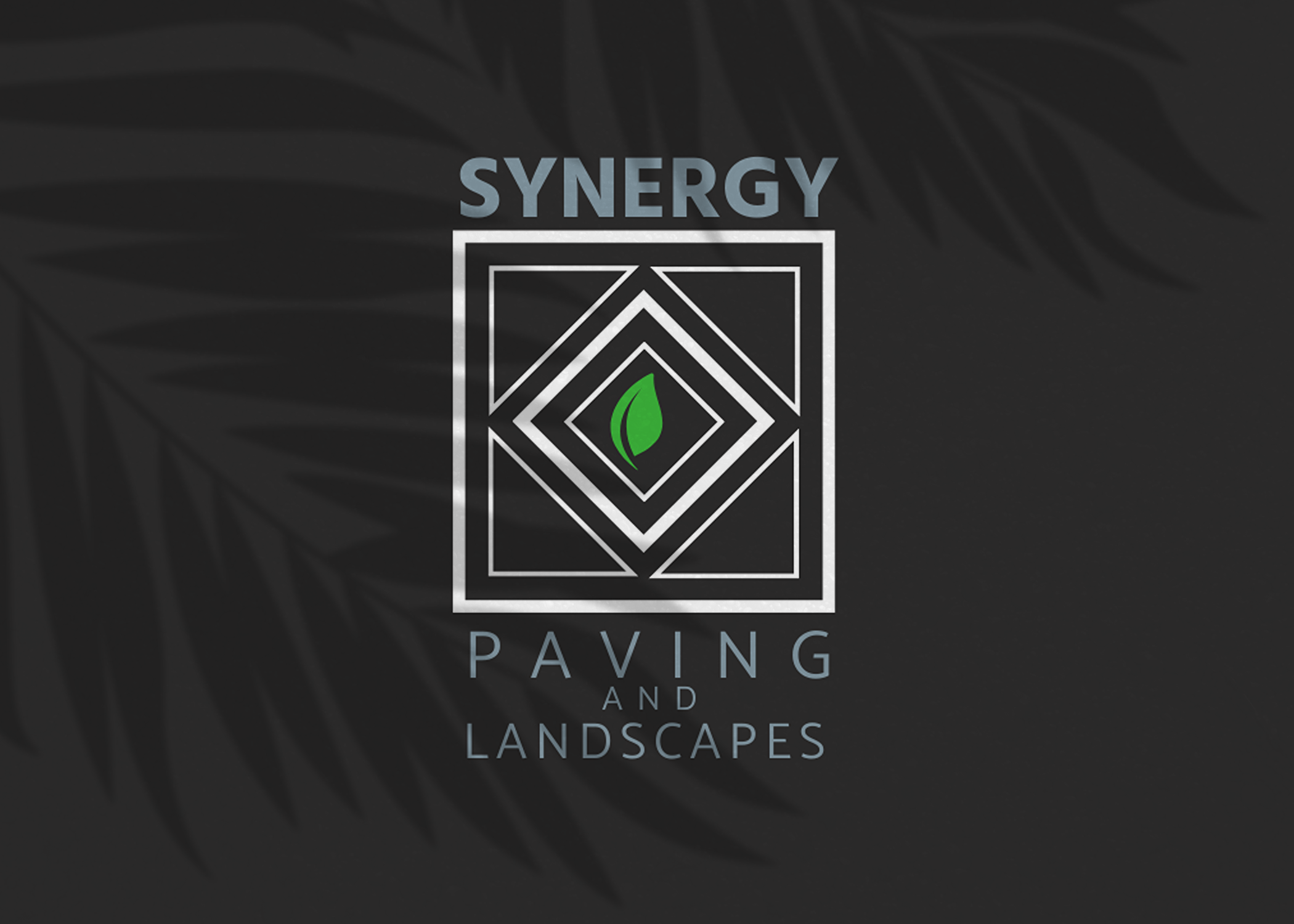 Logo Design by Chas Designs for Synergy Paving & Landscapes | Design #31181840