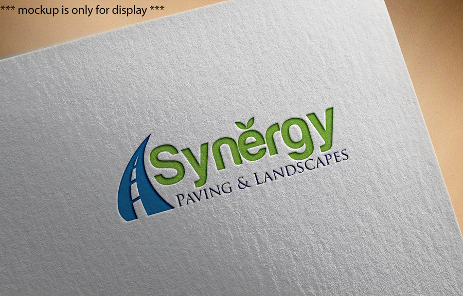 Logo Design by MH_Prantu for Synergy Paving & Landscapes | Design #31174938