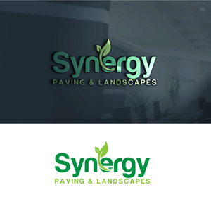 Logo Design by henrick808 for Synergy Paving & Landscapes | Design #31196371