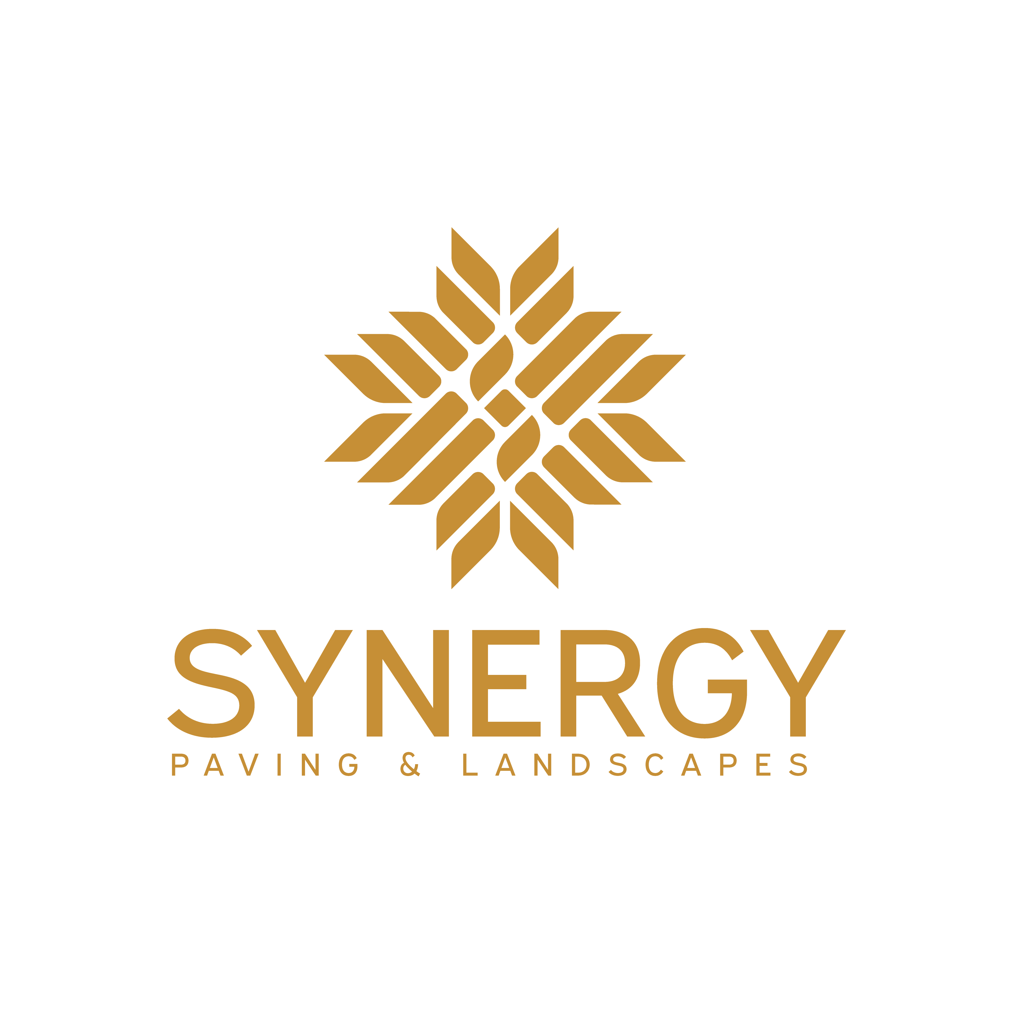 Logo Design by klob0t for Synergy Paving & Landscapes | Design #31212111