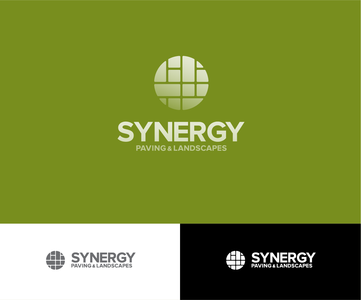 Logo-Design von bluejet für Synergy Paving & Landscapes | Design #31206243