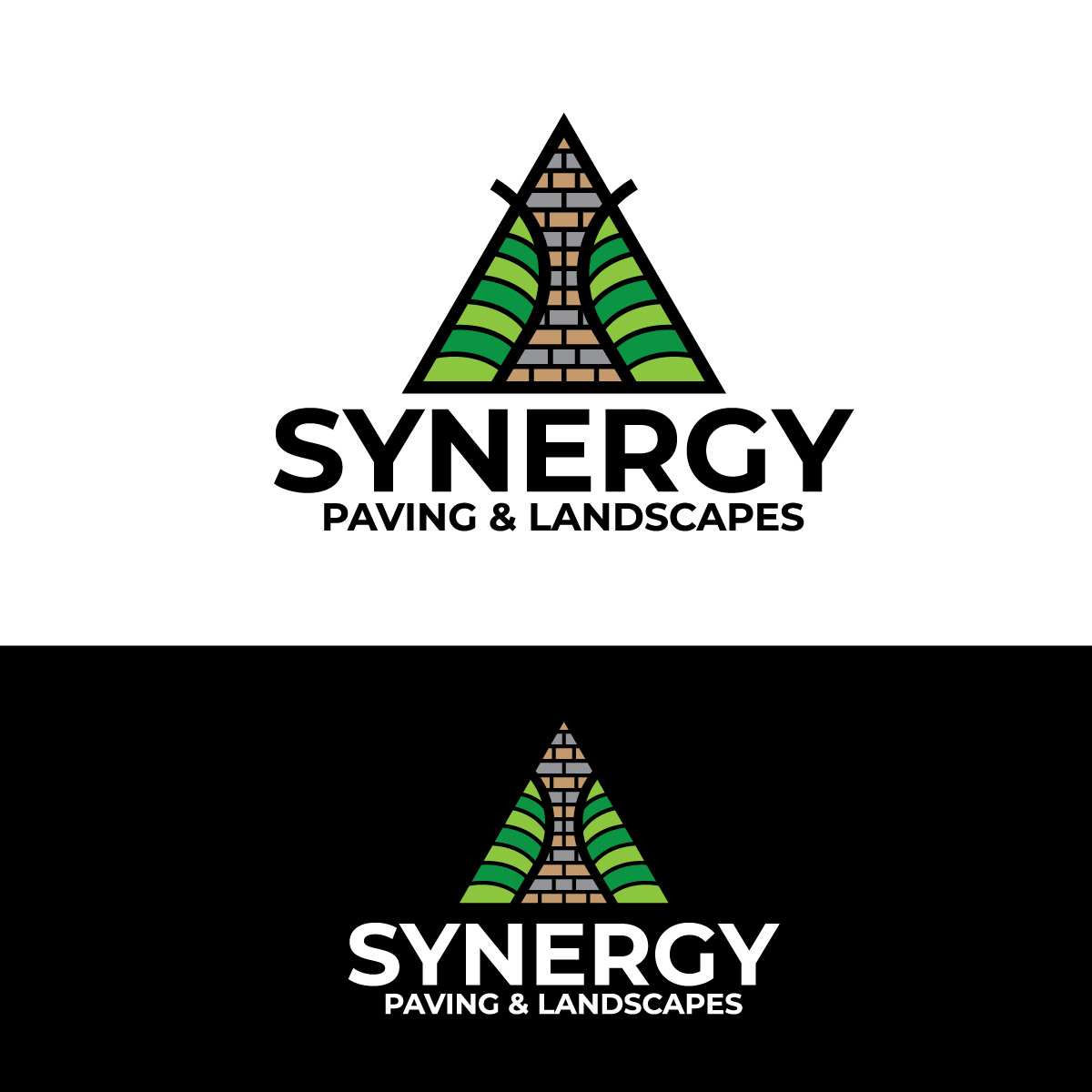 Logo-Design von brand maker für Synergy Paving & Landscapes | Design #31174489