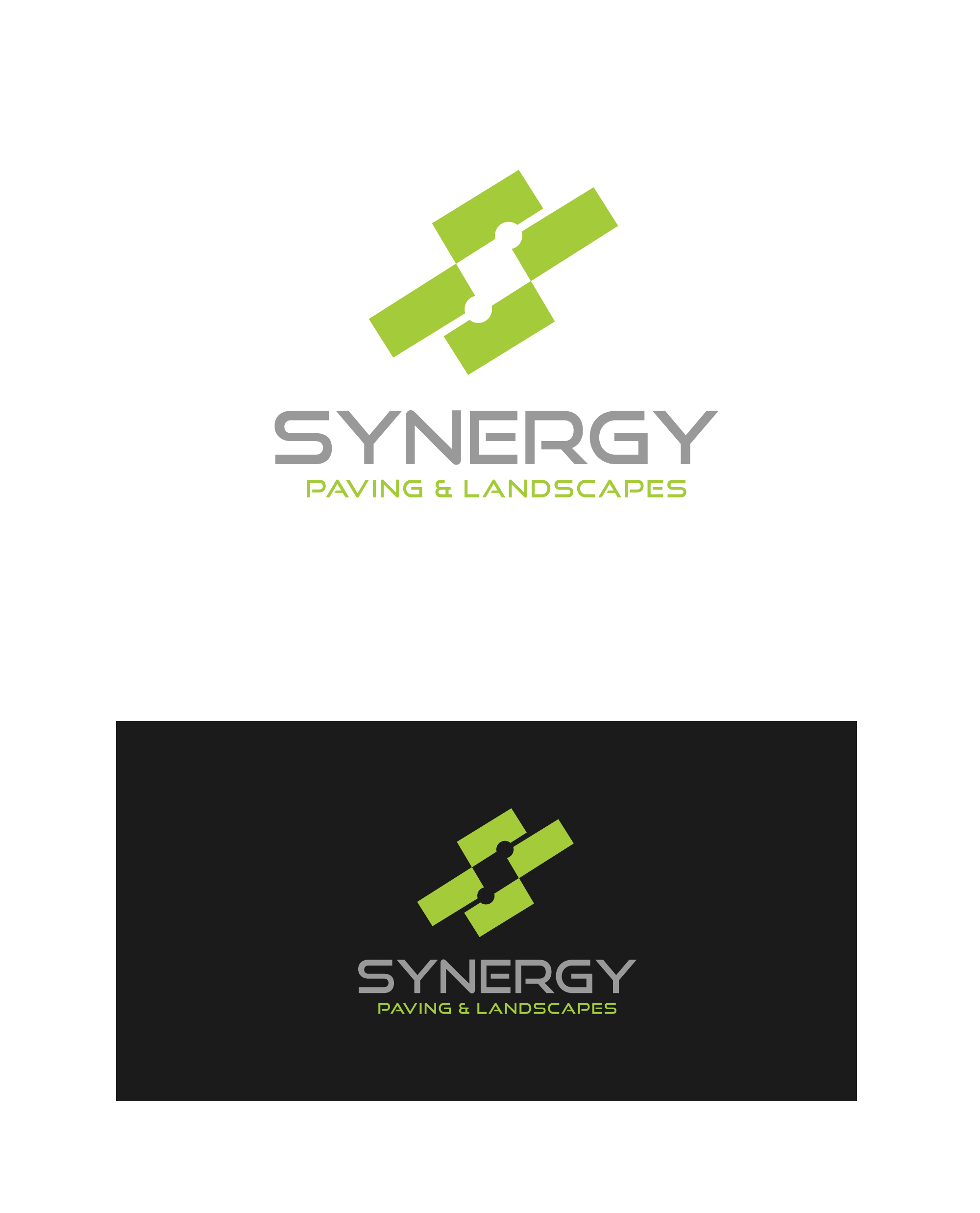 Logo Design by Paras Bali for Synergy Paving & Landscapes | Design #31220755
