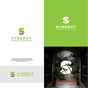 Logo-Design von DesignFirst für Synergy Paving & Landscapes | Design: #31174208