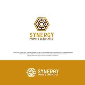 Logo-Design von Tan-D für Synergy Paving & Landscapes | Design: #31178905