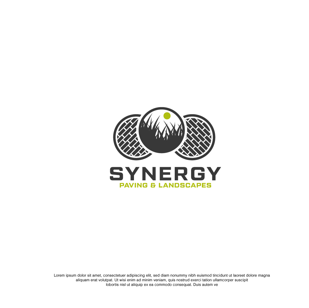 Logo Design by Tan-D for Synergy Paving & Landscapes | Design #31178906