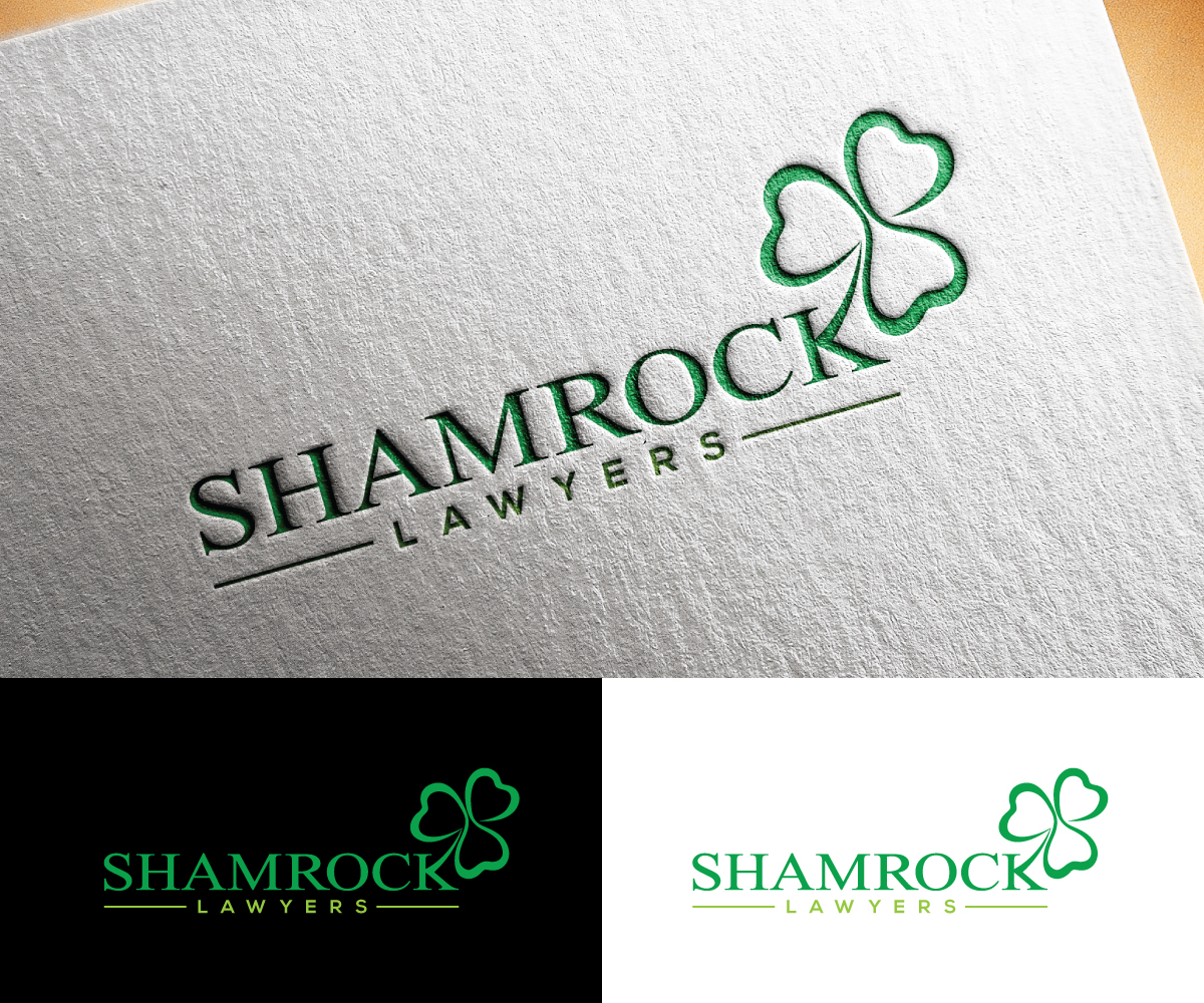 Logo Design by step forward 2 for Shamrock Lawyers Pty Ltd | Design #31181102