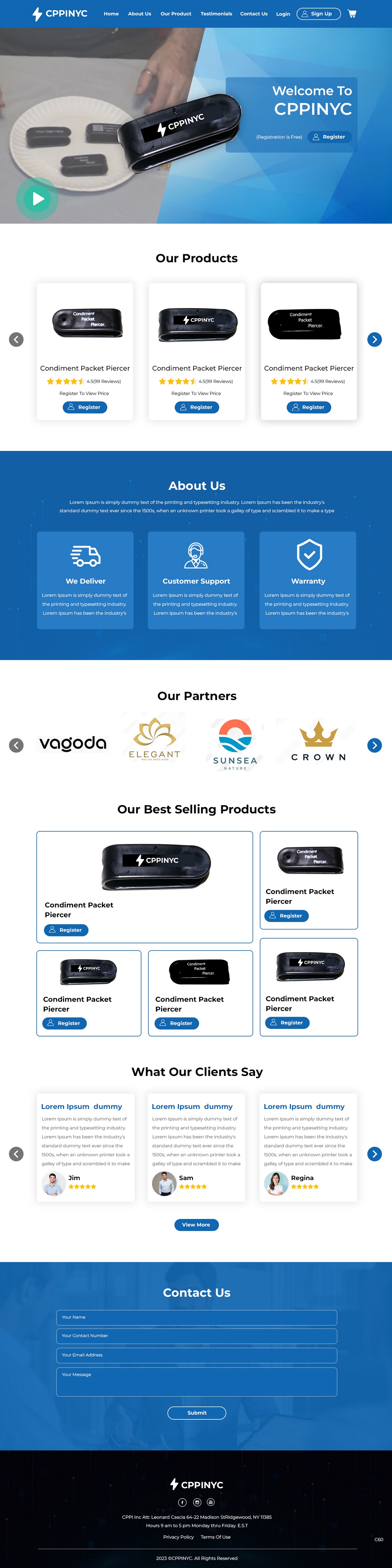 Web Design by pb for CPPI Inc | Design #31208830