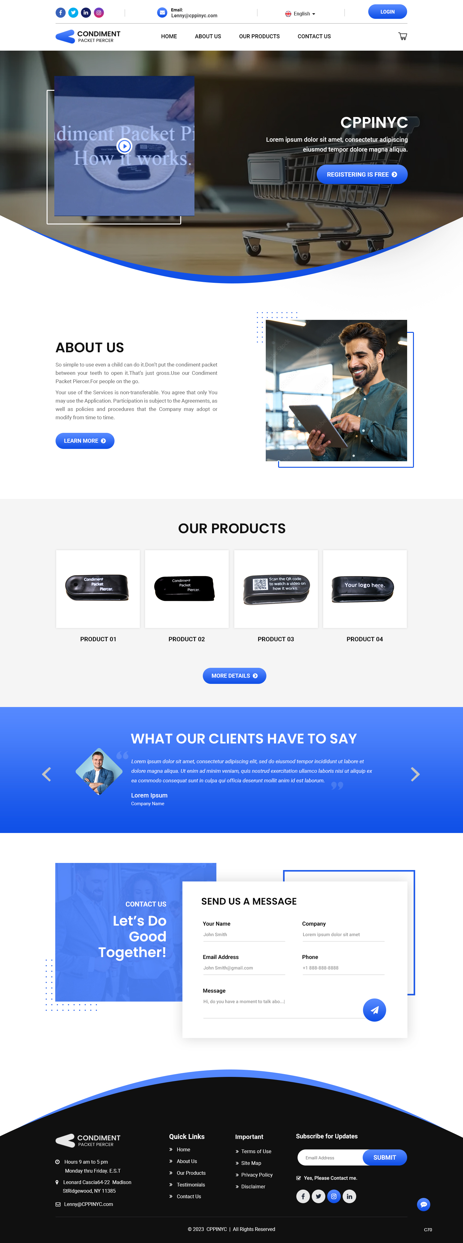 Web Design by pb for CPPI Inc | Design #31208833
