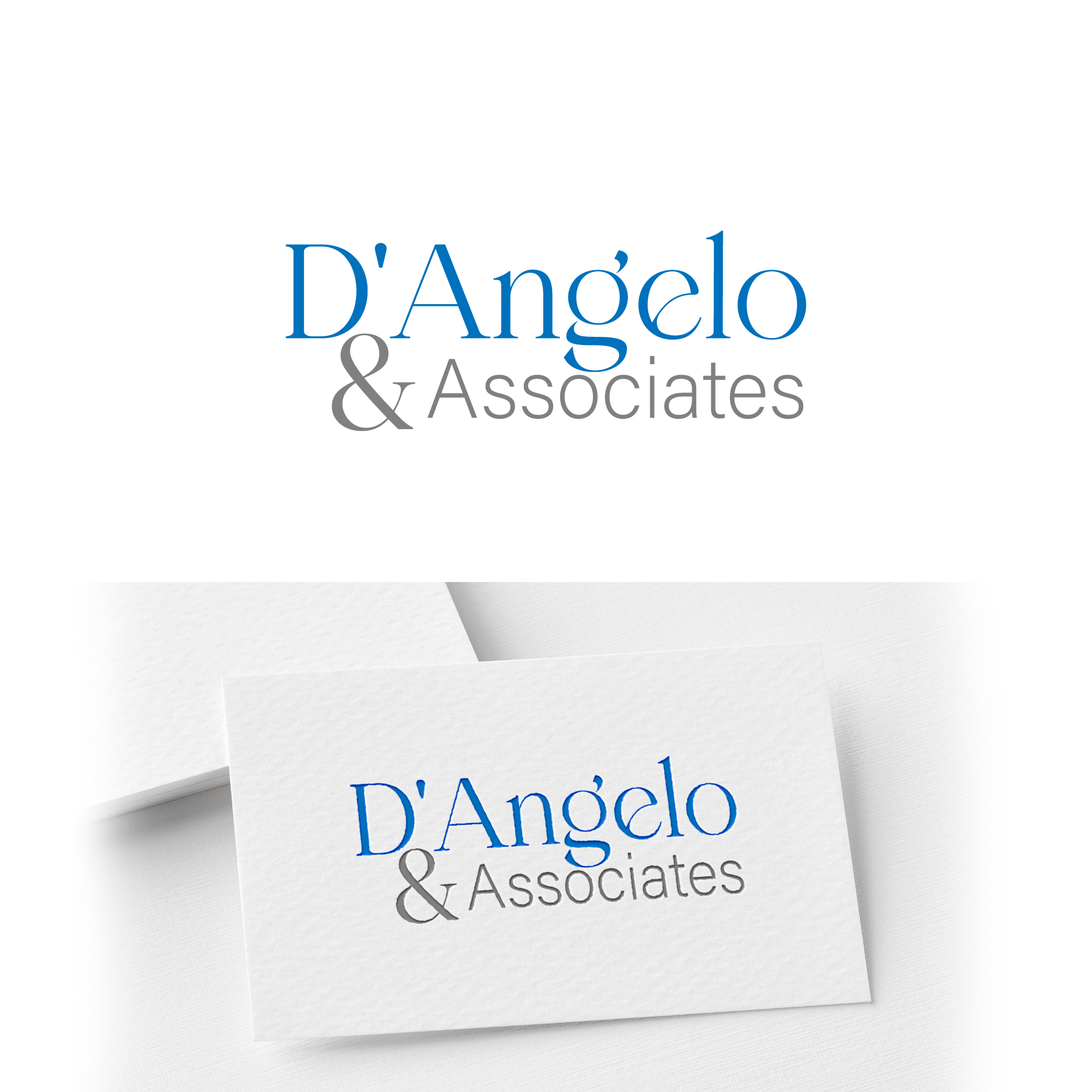 Logo Design by KENGZ for D'Angelo & Associates | Design #31221347
