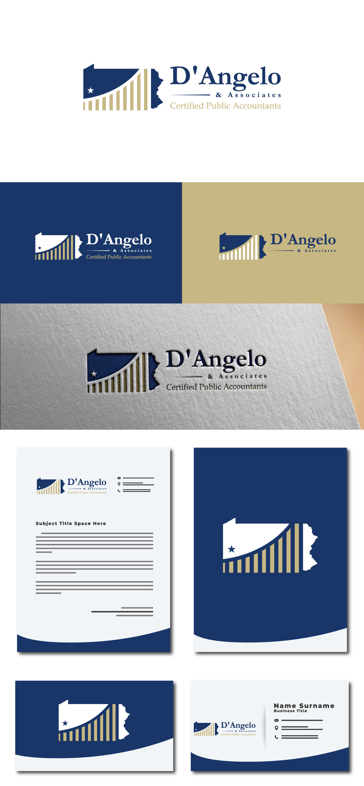 Logo Design by RS_Design for D'Angelo & Associates | Design #31180031