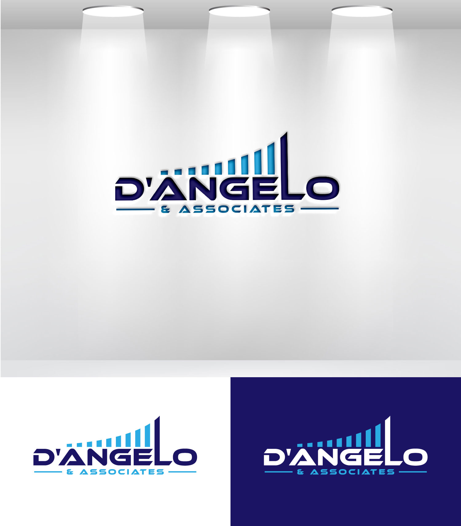 Diseño de Logo por Mi Design1 para D'Angelo & Associates | Diseño #31178285