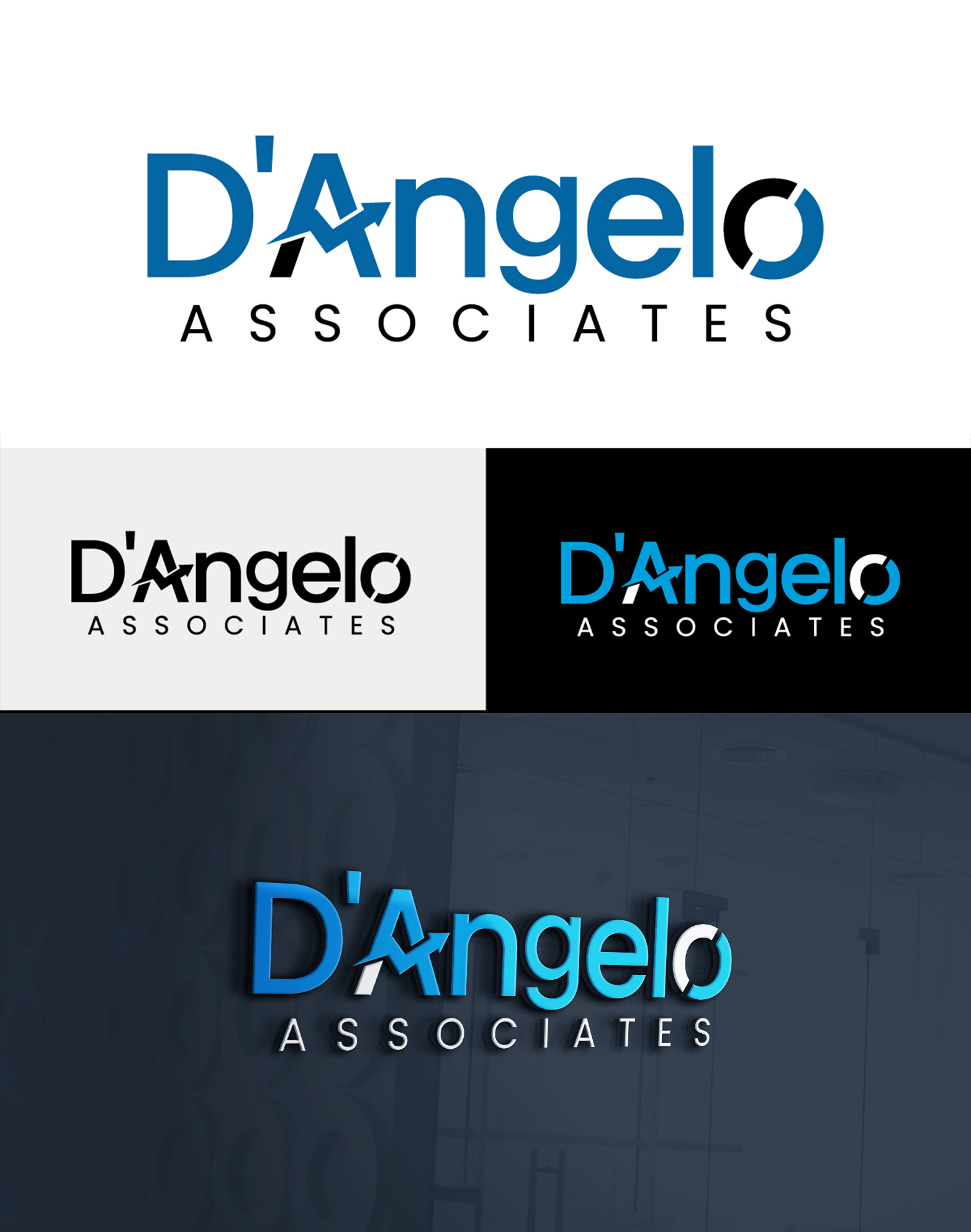 Logo Design by Design Athics for D'Angelo & Associates | Design #31178259