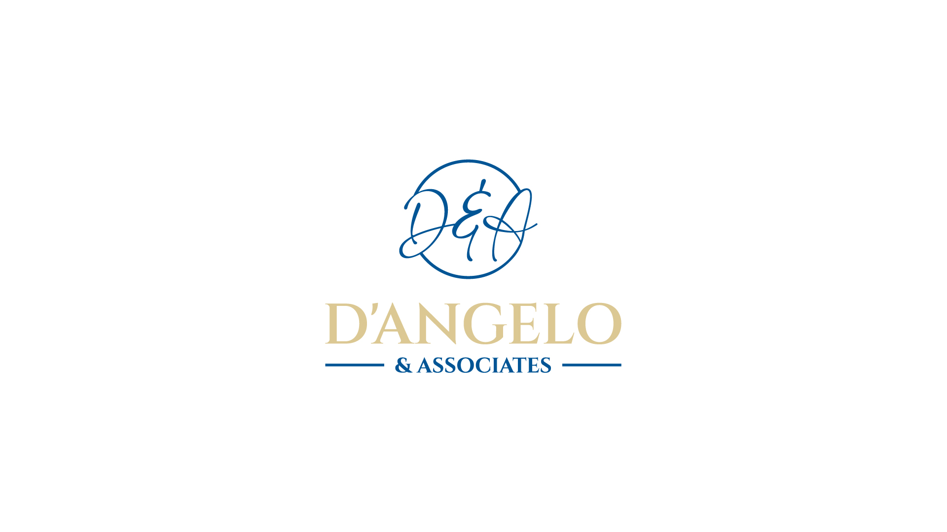 Logo Design by Shahbaz Studios for D'Angelo & Associates | Design #31220123