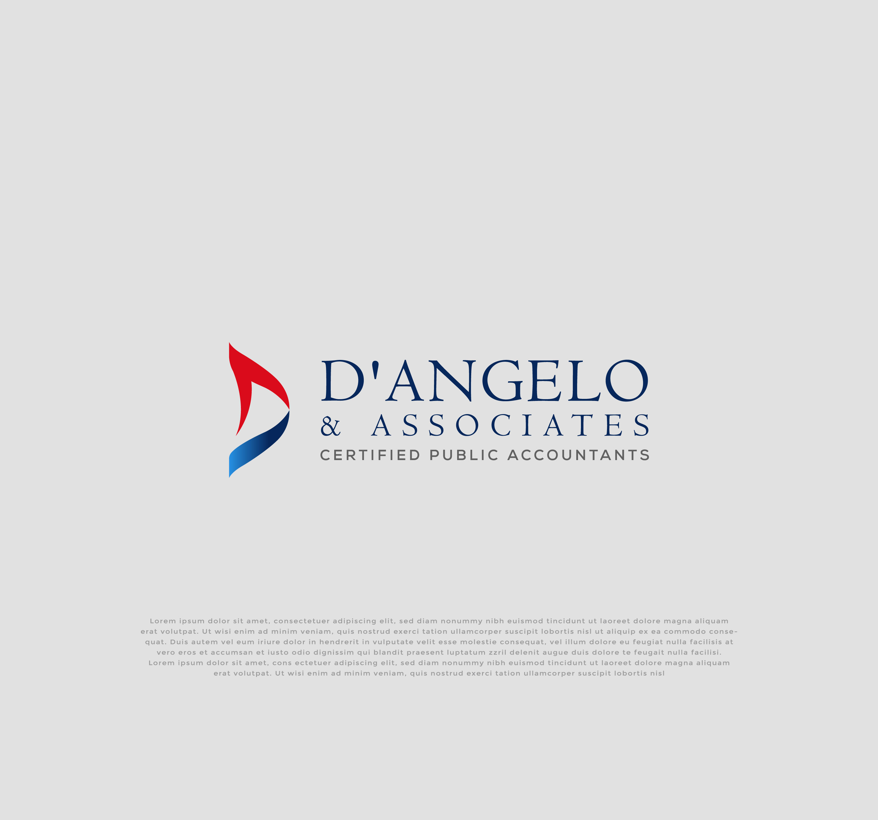 Logo Design by mehedi.h for D'Angelo & Associates | Design #31181215