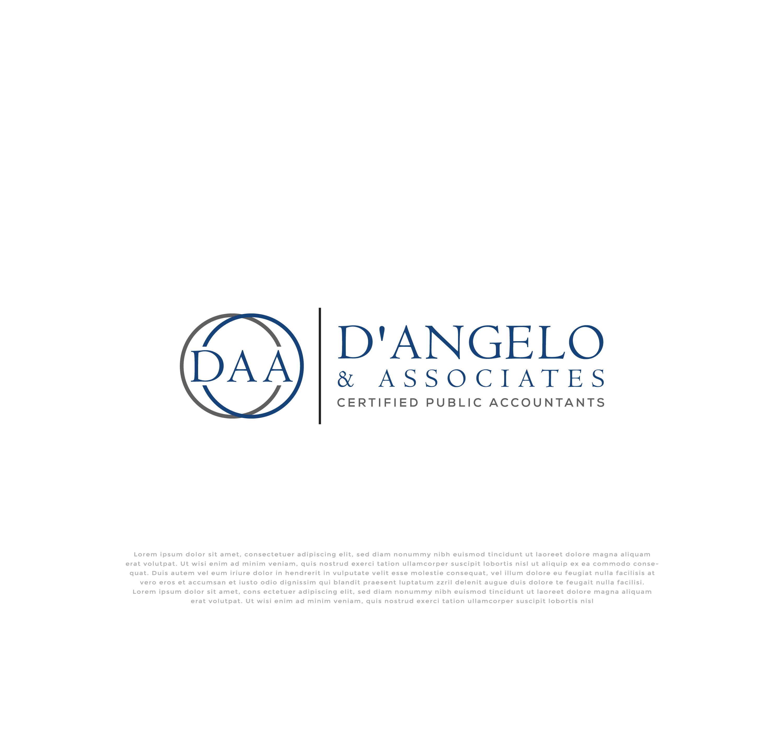 Logo Design by mehedi.h for D'Angelo & Associates | Design #31196669