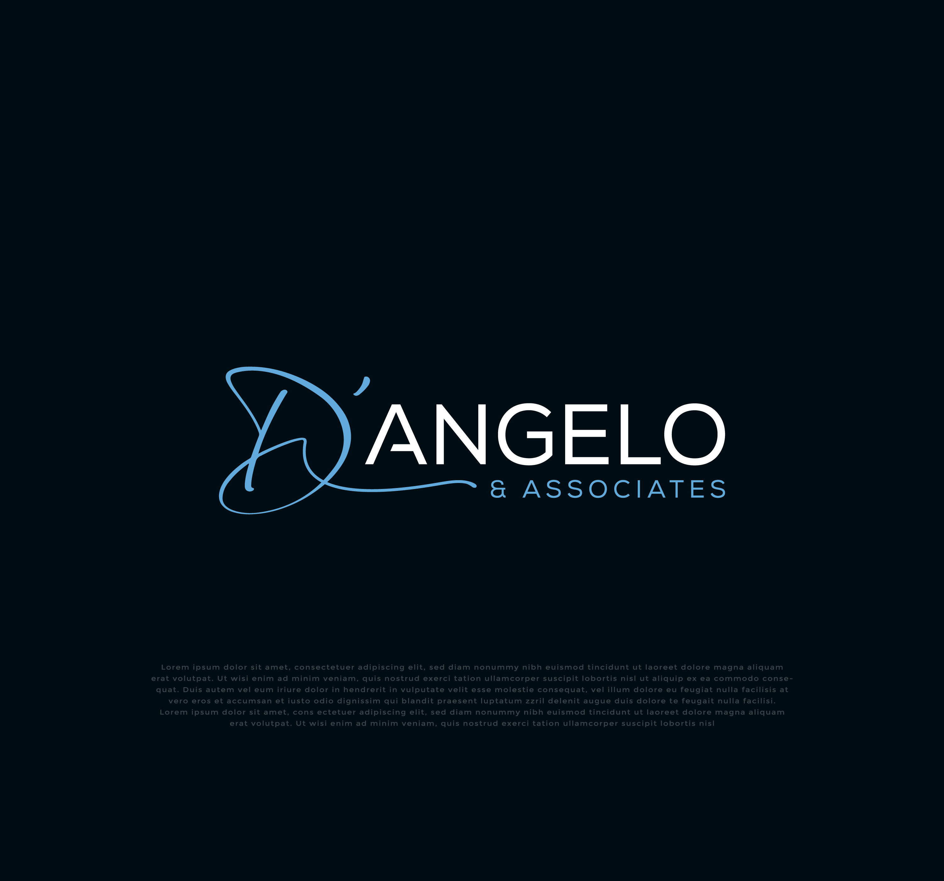 Logo Design by mehedi.h for D'Angelo & Associates | Design #31196894