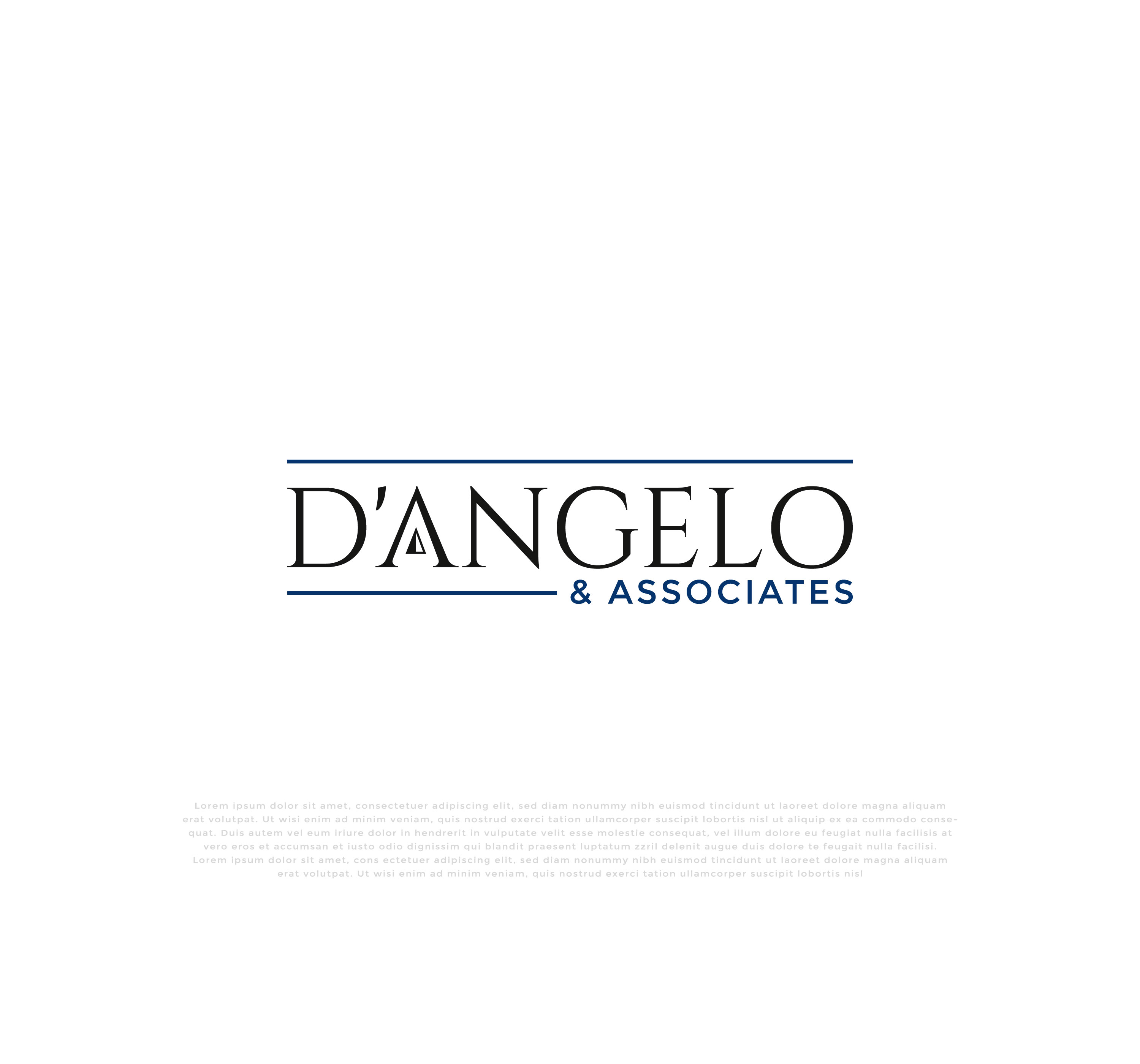 Logo Design by mehedi.h for D'Angelo & Associates | Design #31200768