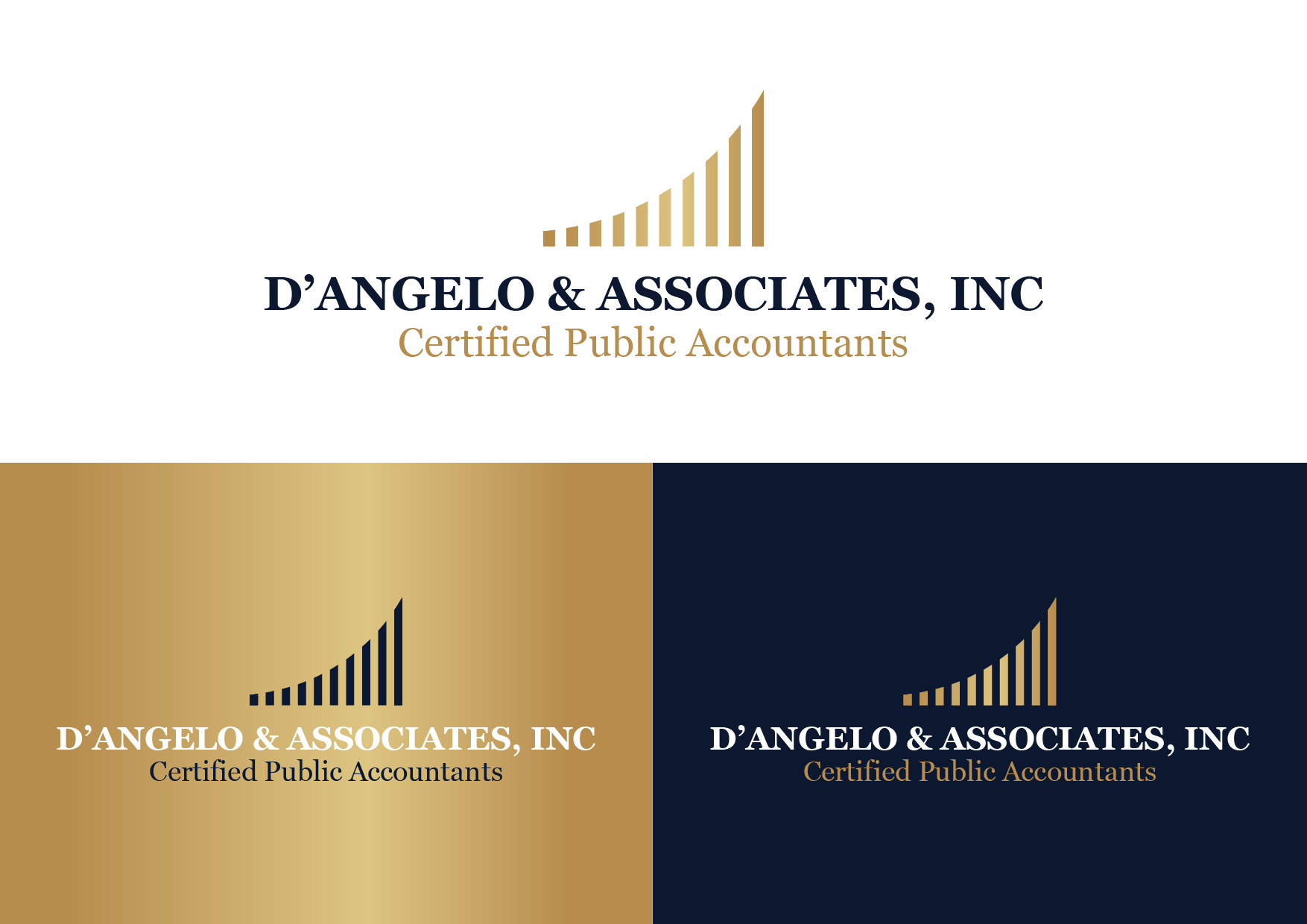 Logo Design by r.benlak for D'Angelo & Associates | Design #31210001
