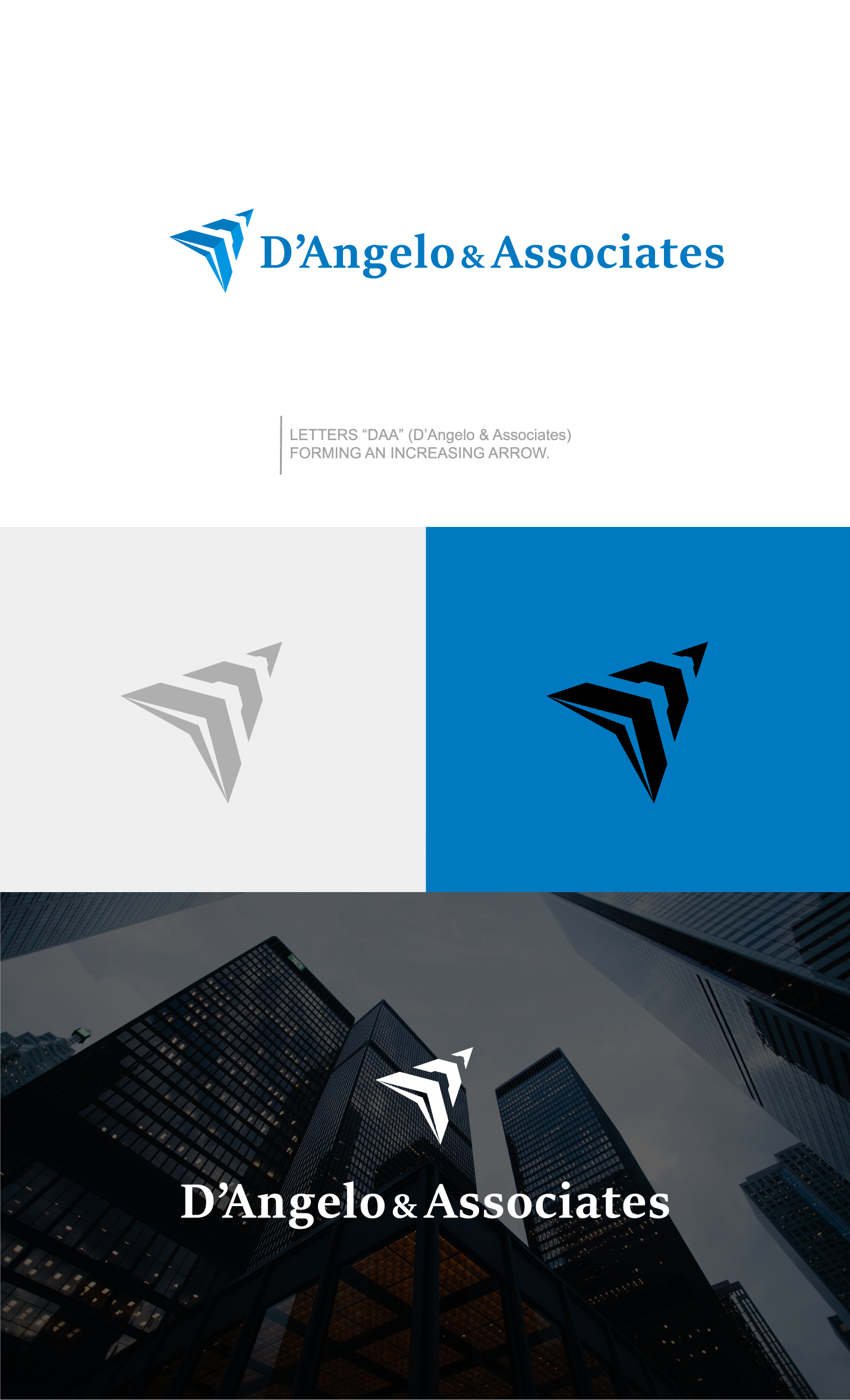 Diseño de Logo por ICKE para D'Angelo & Associates | Diseño #31226338