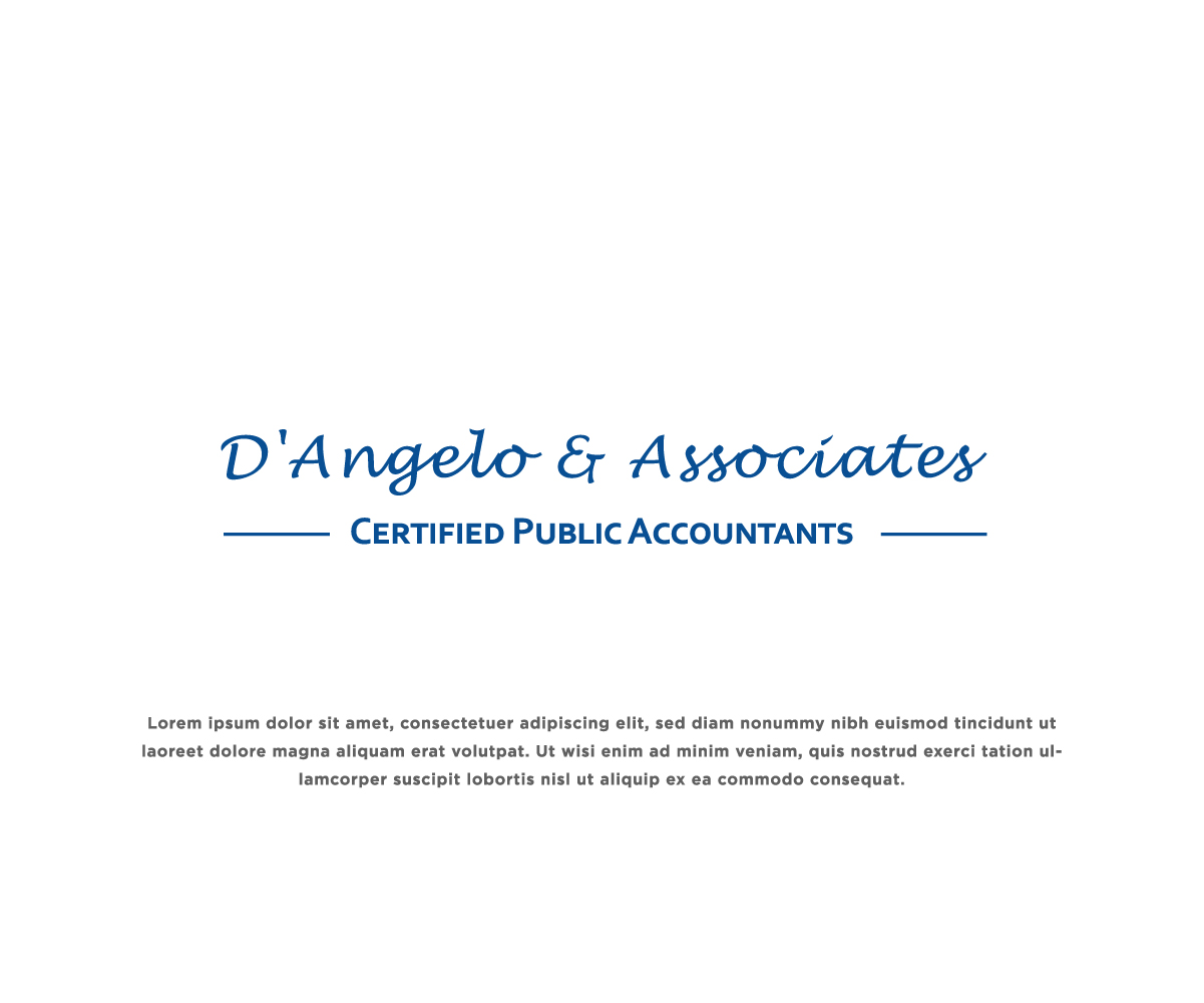 Logo Design by 99 Art.. for D'Angelo & Associates | Design #31187721