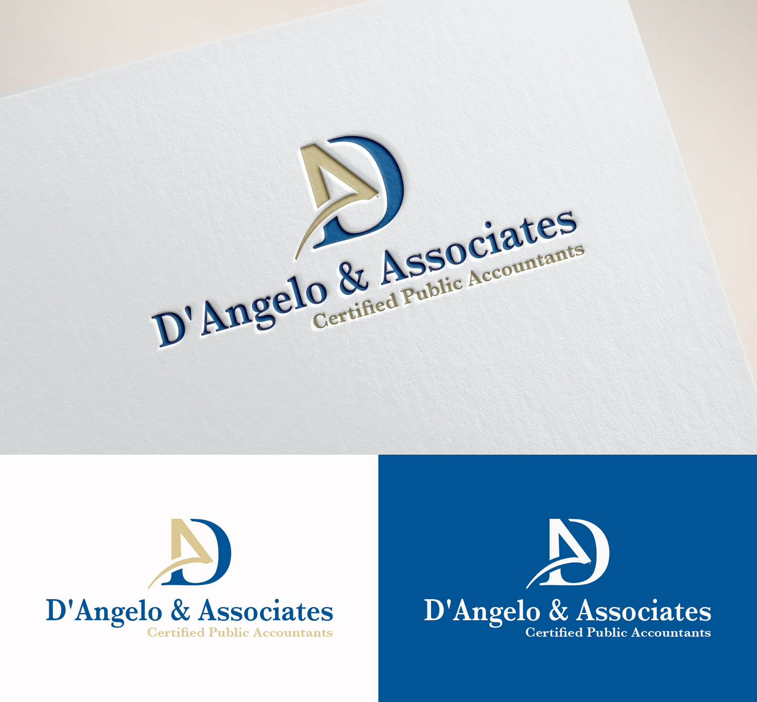 Logo Design by M Art & Design for D'Angelo & Associates | Design #31180634