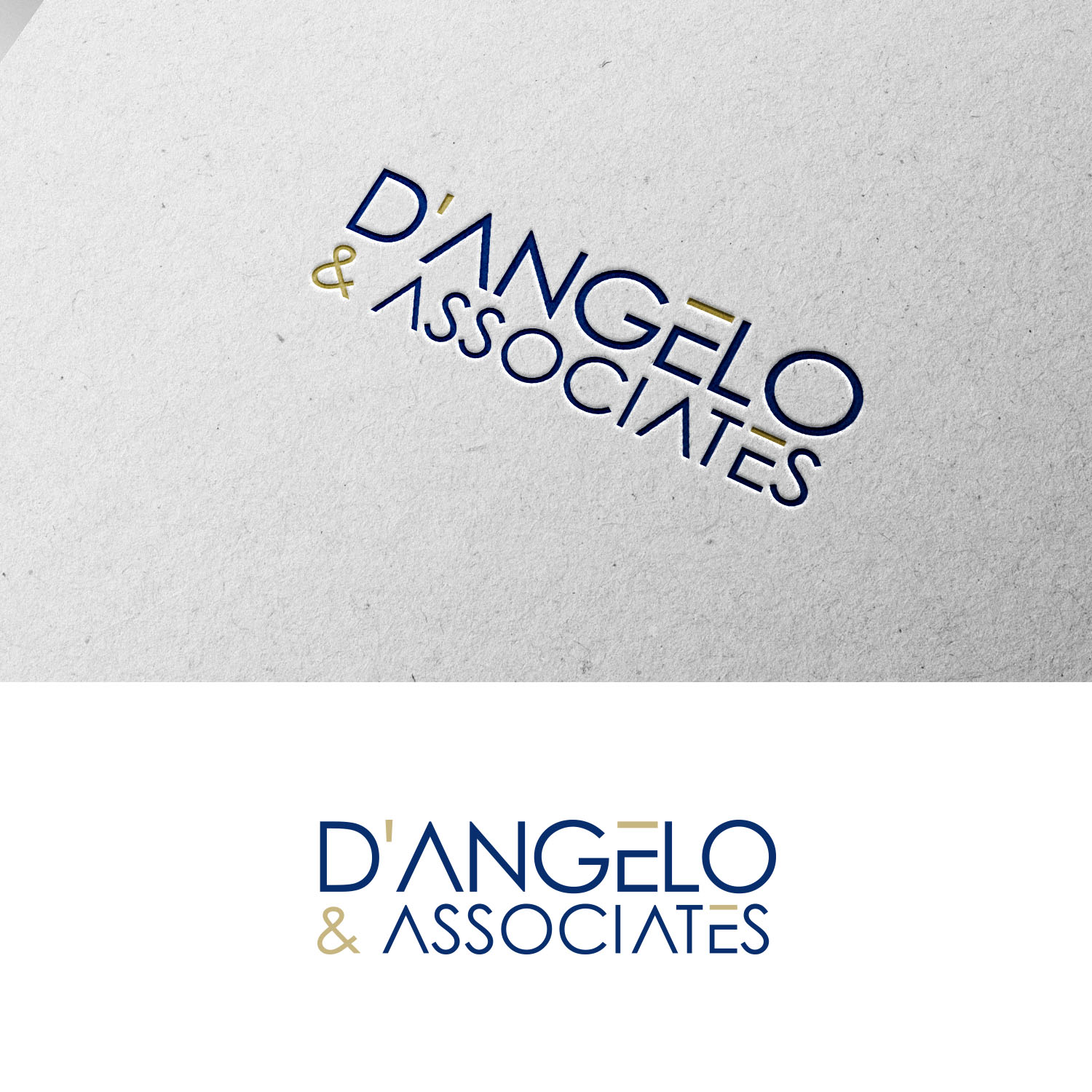 Logo Design by Interloop_Designs for D'Angelo & Associates | Design #31179047