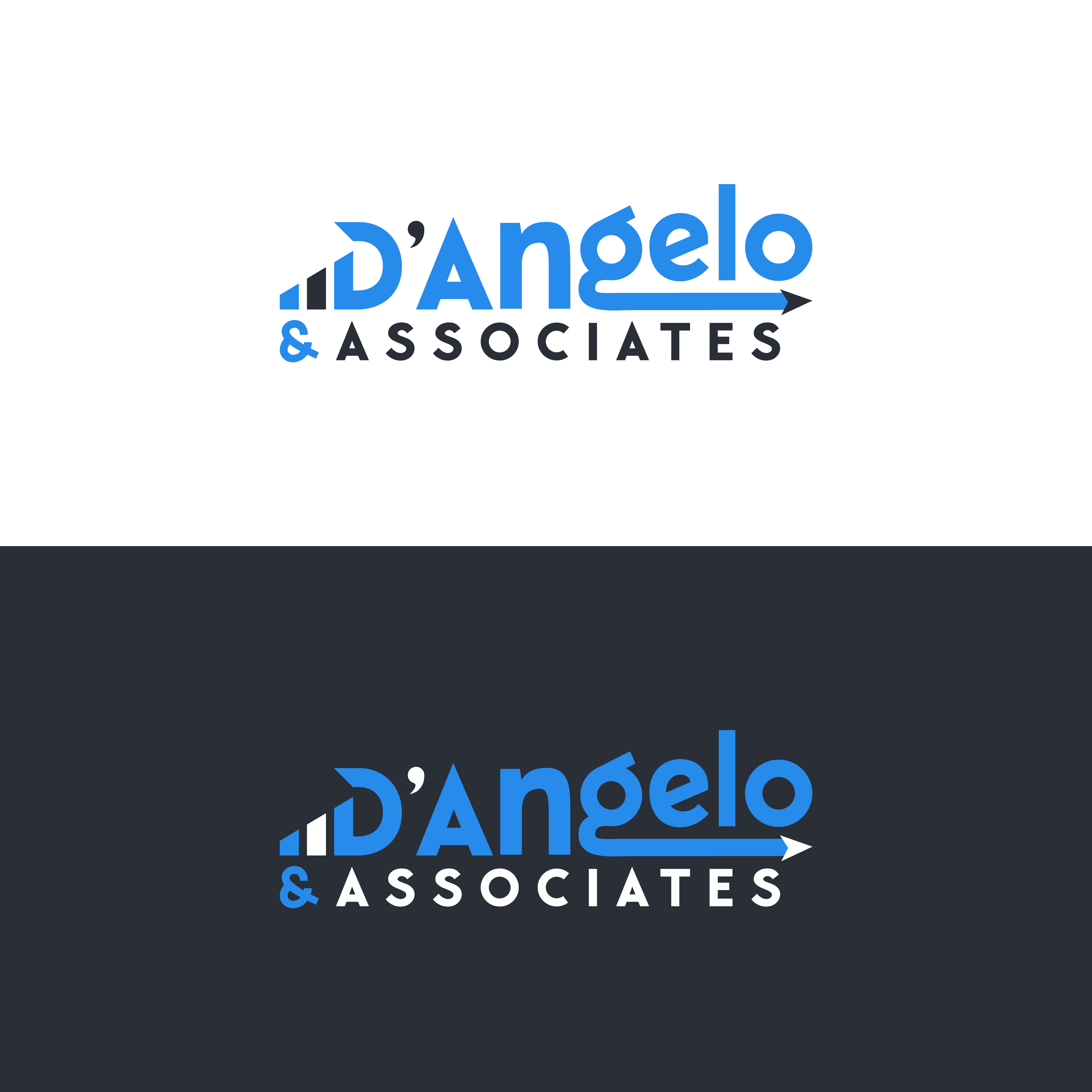 Logo Design by Touseen for D'Angelo & Associates | Design #31179019