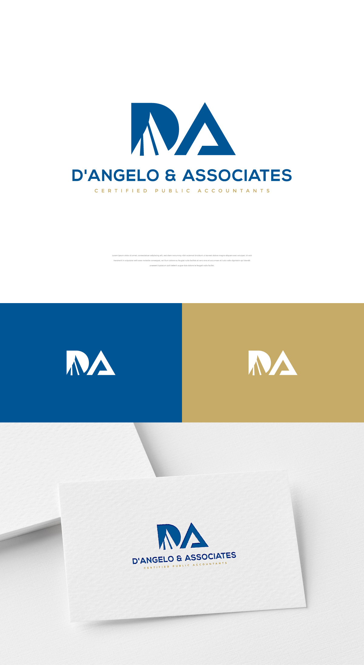 Logo Design by apik. for D'Angelo & Associates | Design #31177692