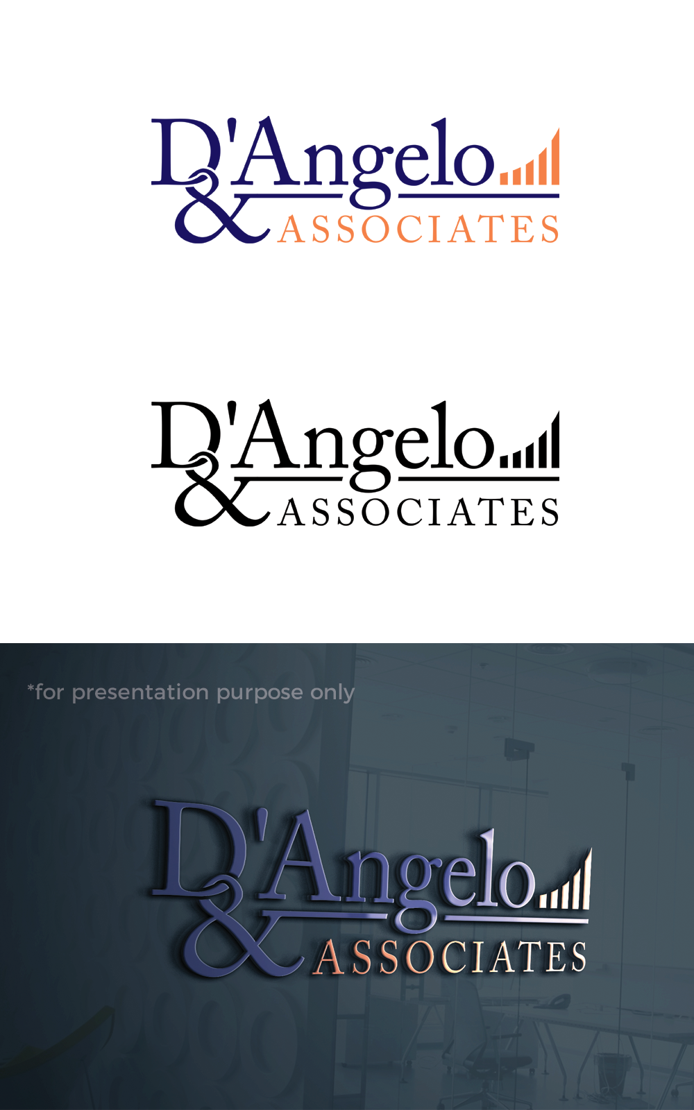 Logo Design by H4R5Z for D'Angelo & Associates | Design #31180062