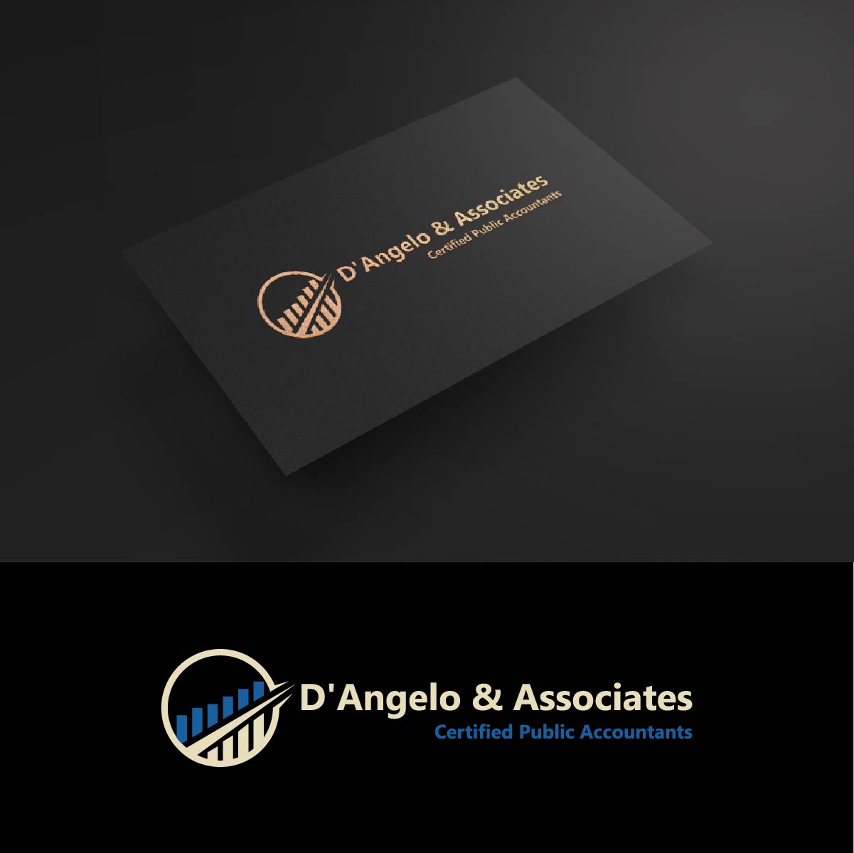 Logo Design by fly  design for D'Angelo & Associates | Design #31182401